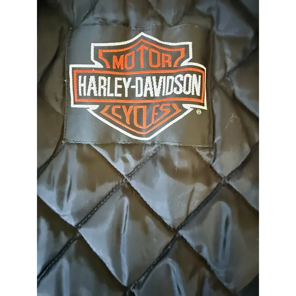Harley-Davidson® Kids  Faux Leather Moto Jacket Sz. M NWOT